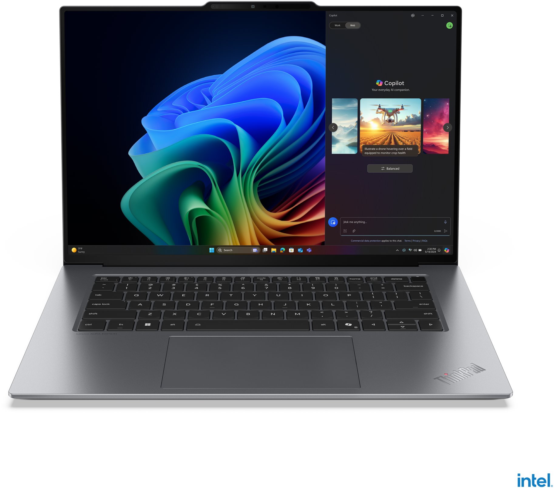 Lenovo ThinkPad X9-15 Gen 1 Grey notebook