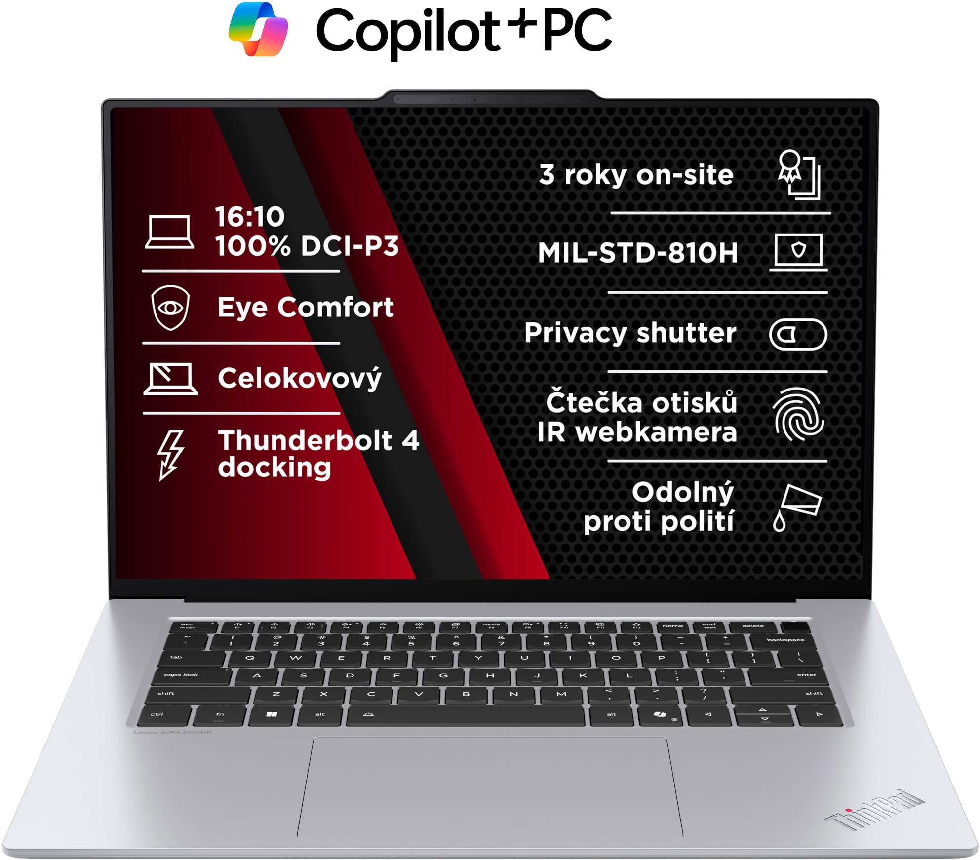 Lenovo ThinkPad X9-15 Gen 1 Aura Edition White notebook
