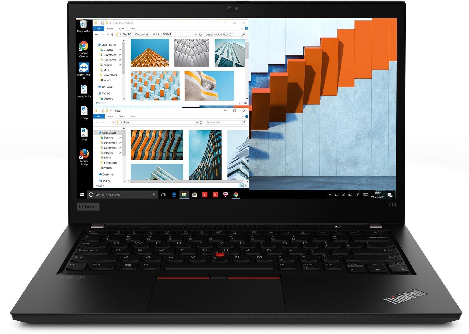 Lenovo ThinkPad T14 Gen 1 Black - Profesionální notebook