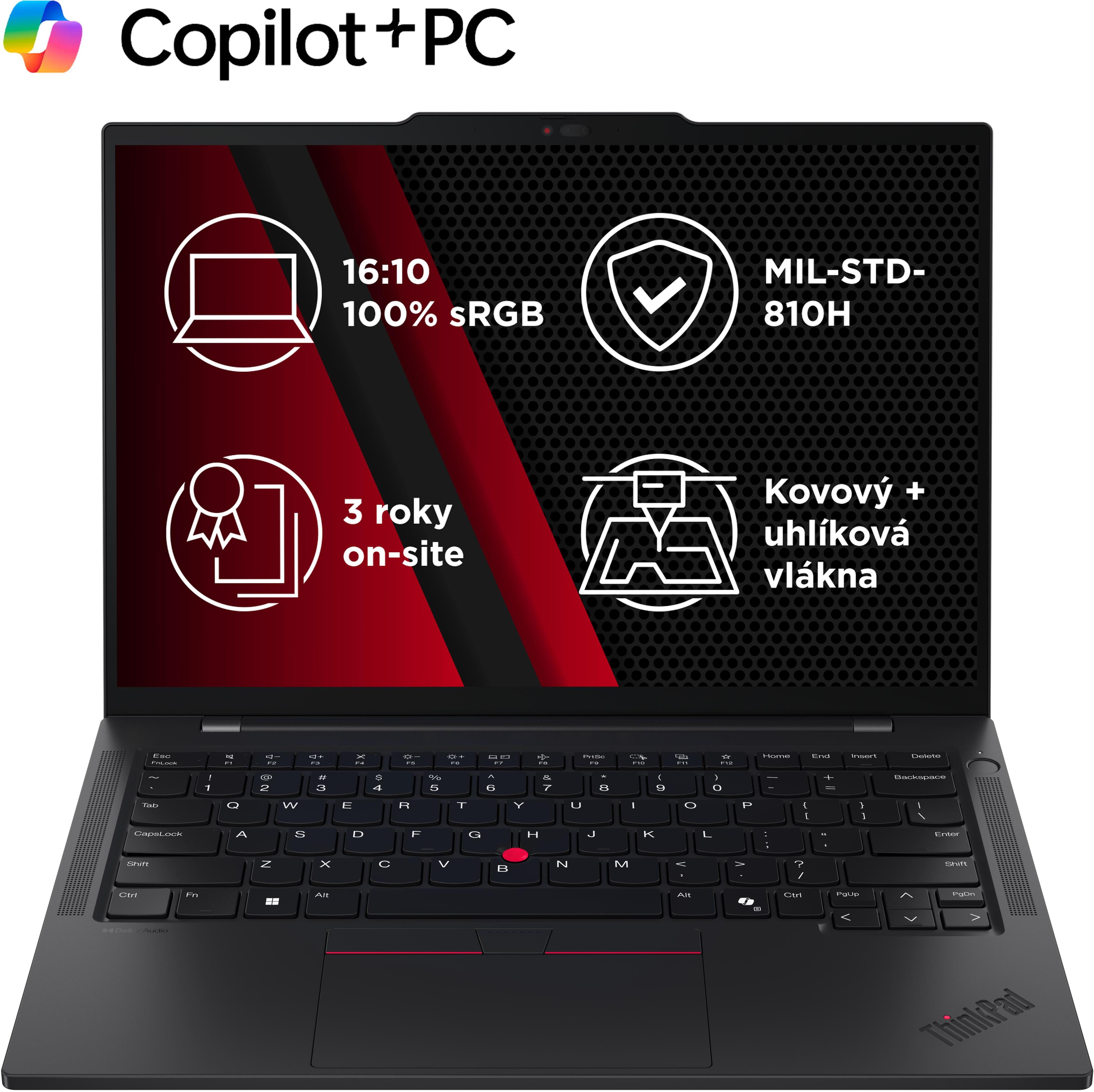 Lenovo ThinkPad T14s Gen 6 Black - výkonný notebook pro profesionály