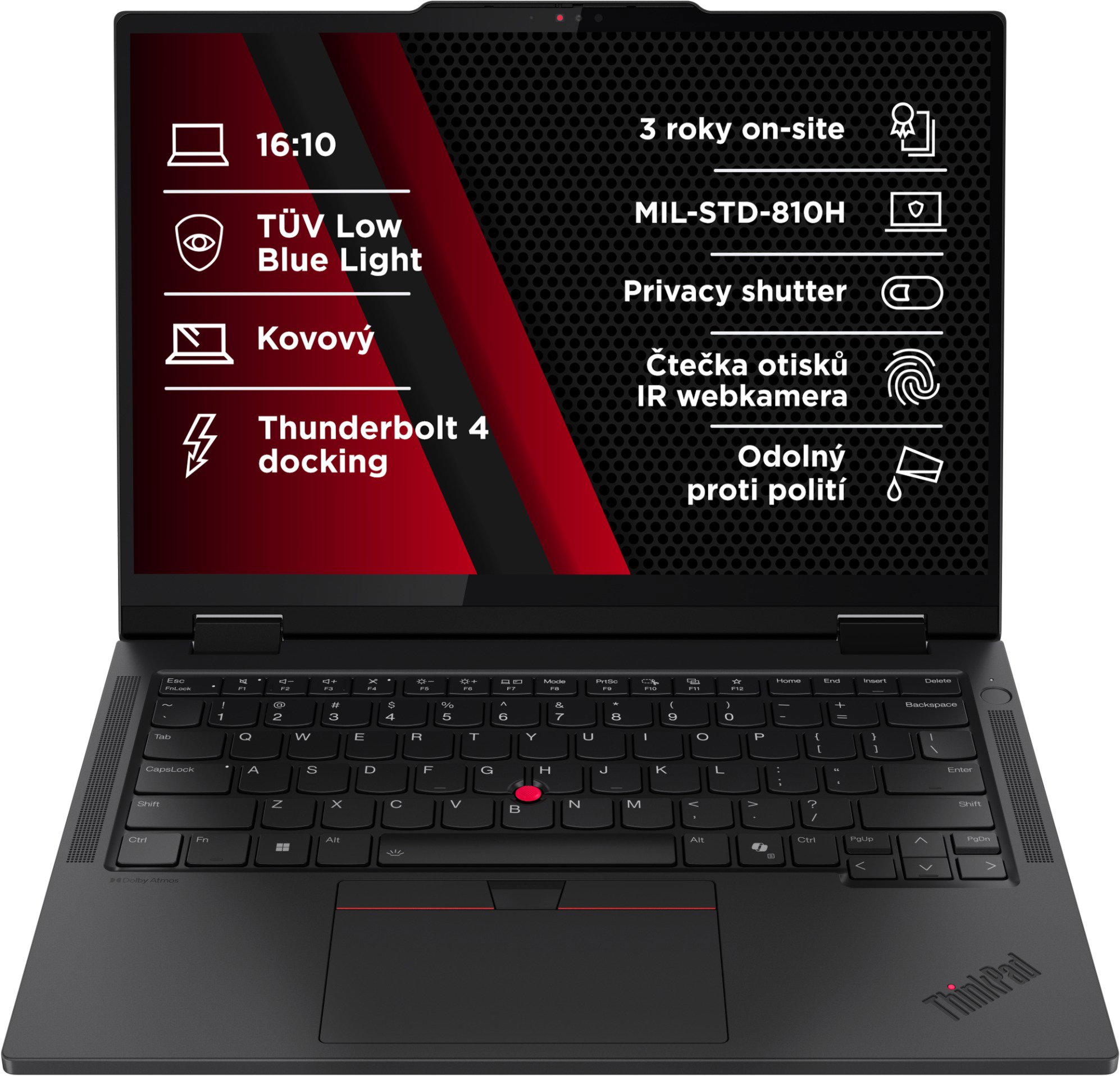 Lenovo ThinkPad T14s 2-in-1 Gen 1 Black s aktivním stylusem