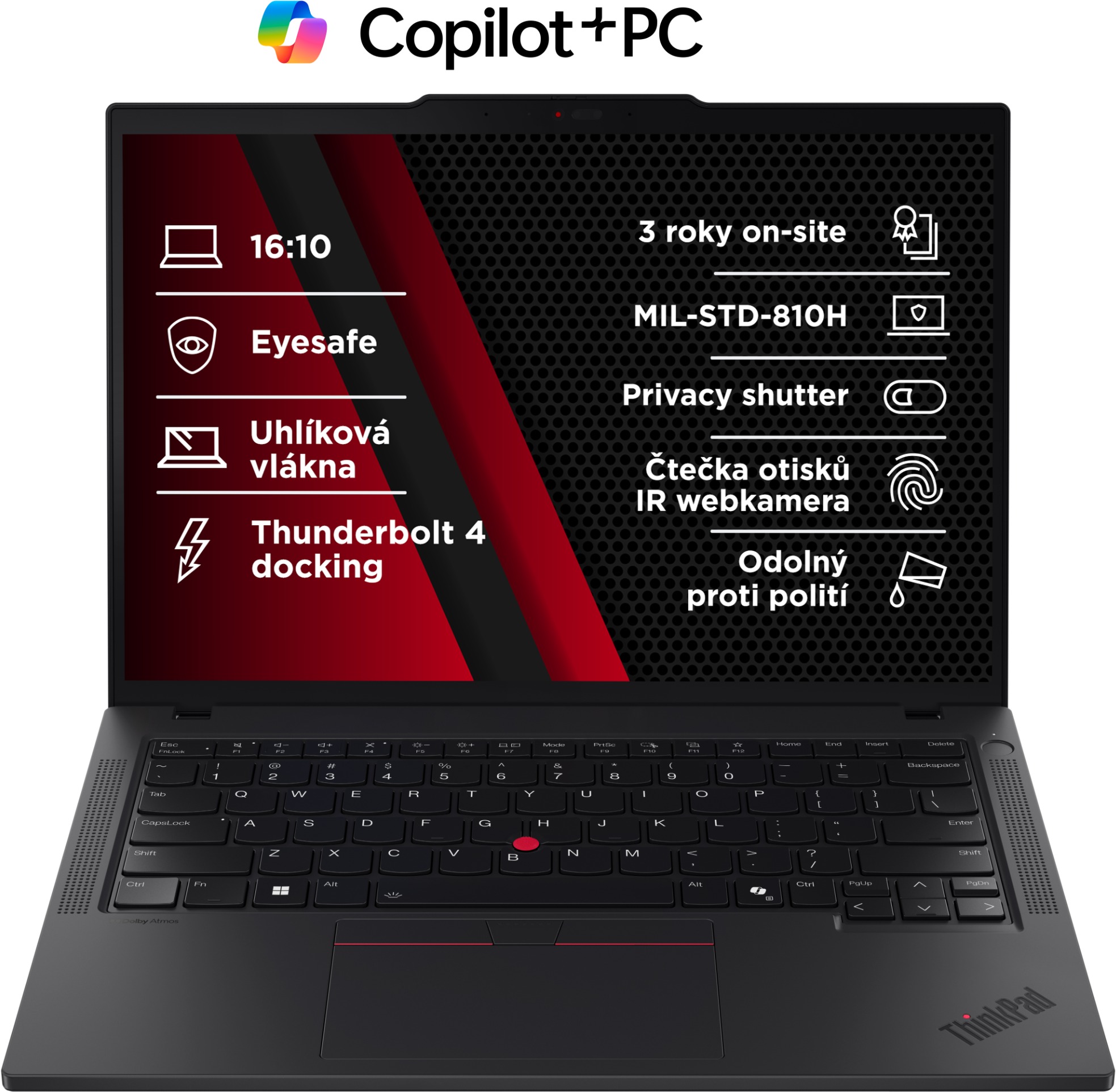 Lenovo ThinkPad T14 Gen 6 Black - výkonný notebook