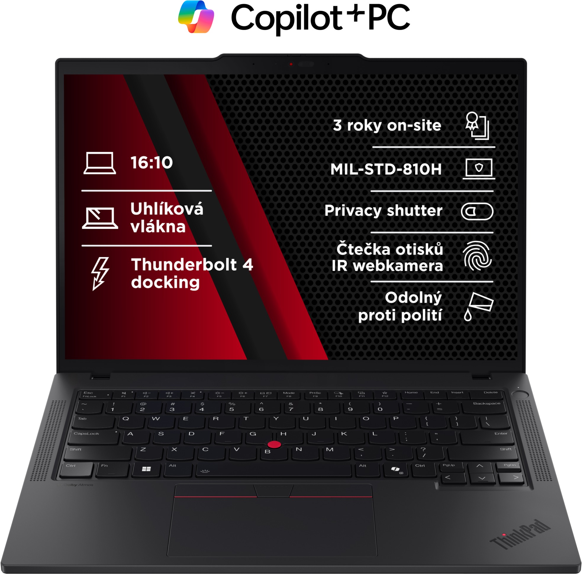 Lenovo ThinkPad T14 Gen 6 Black - výkonný notebook