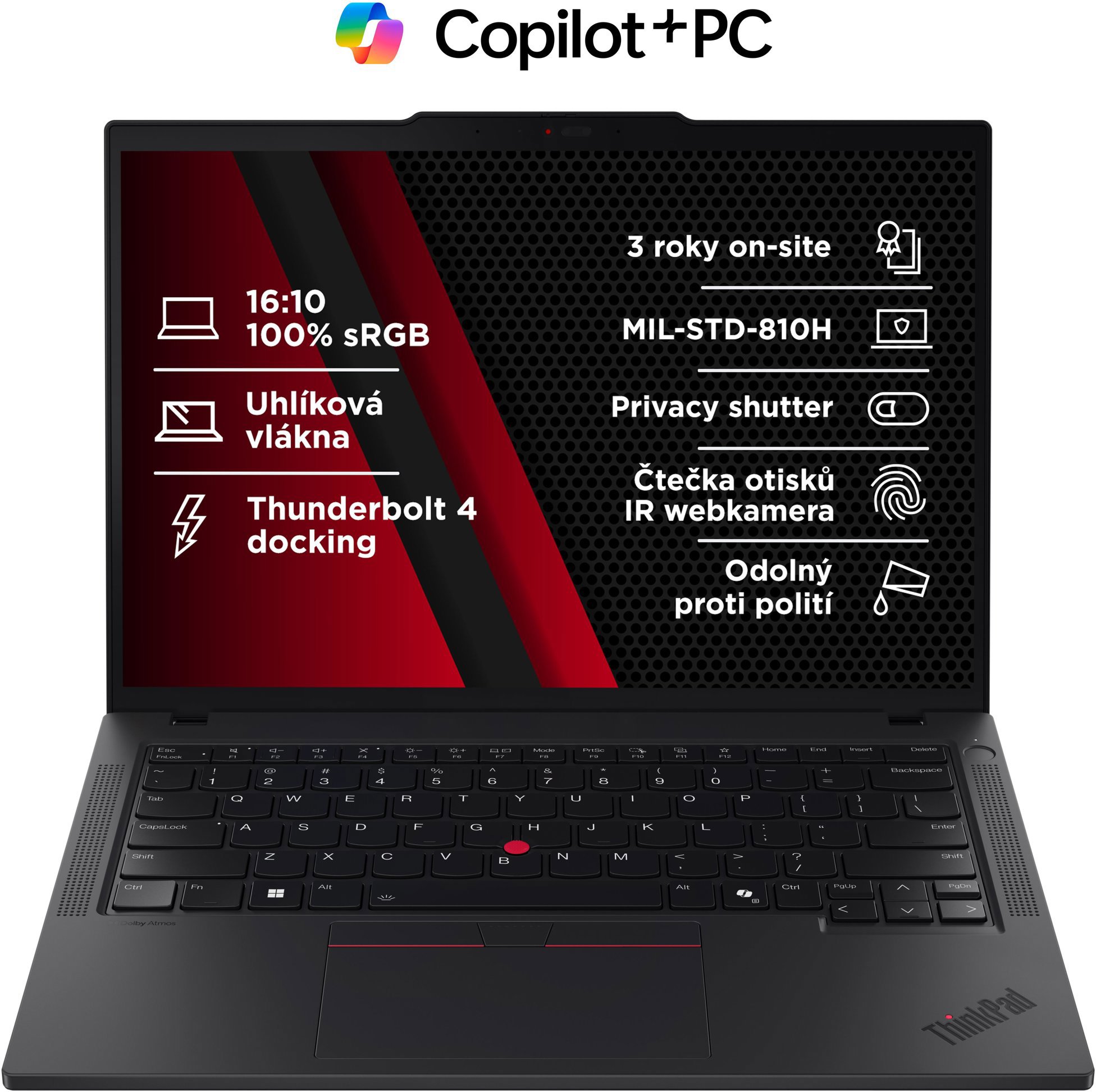 Lenovo ThinkPad T14 Gen 6 Black - výkonný notebook