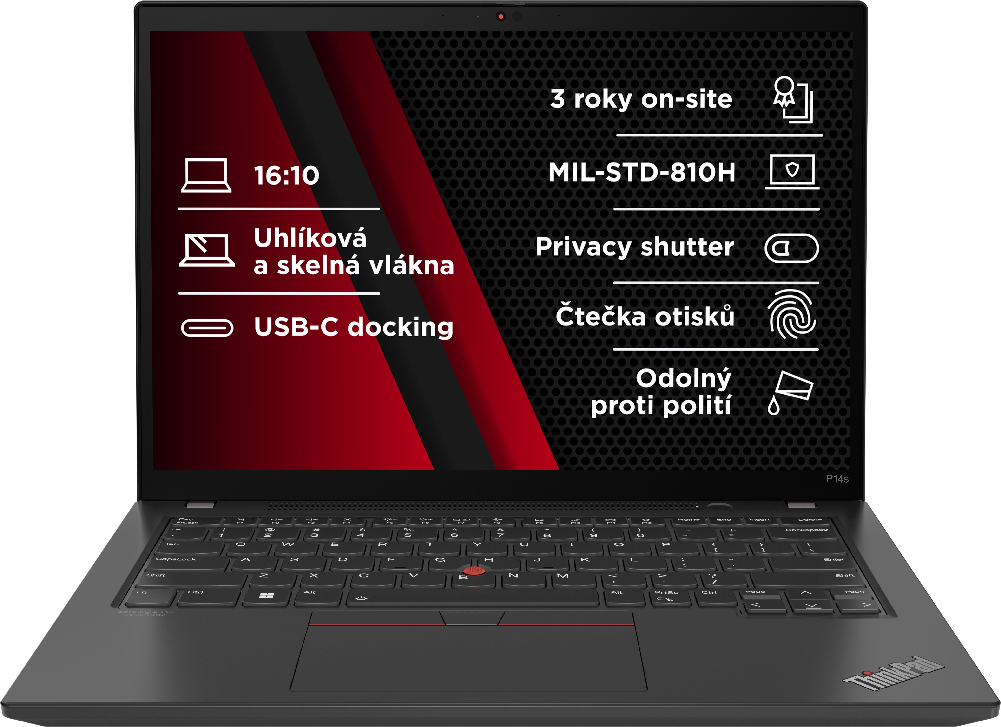Lenovo ThinkPad P14s Gen 4 Villi Black
