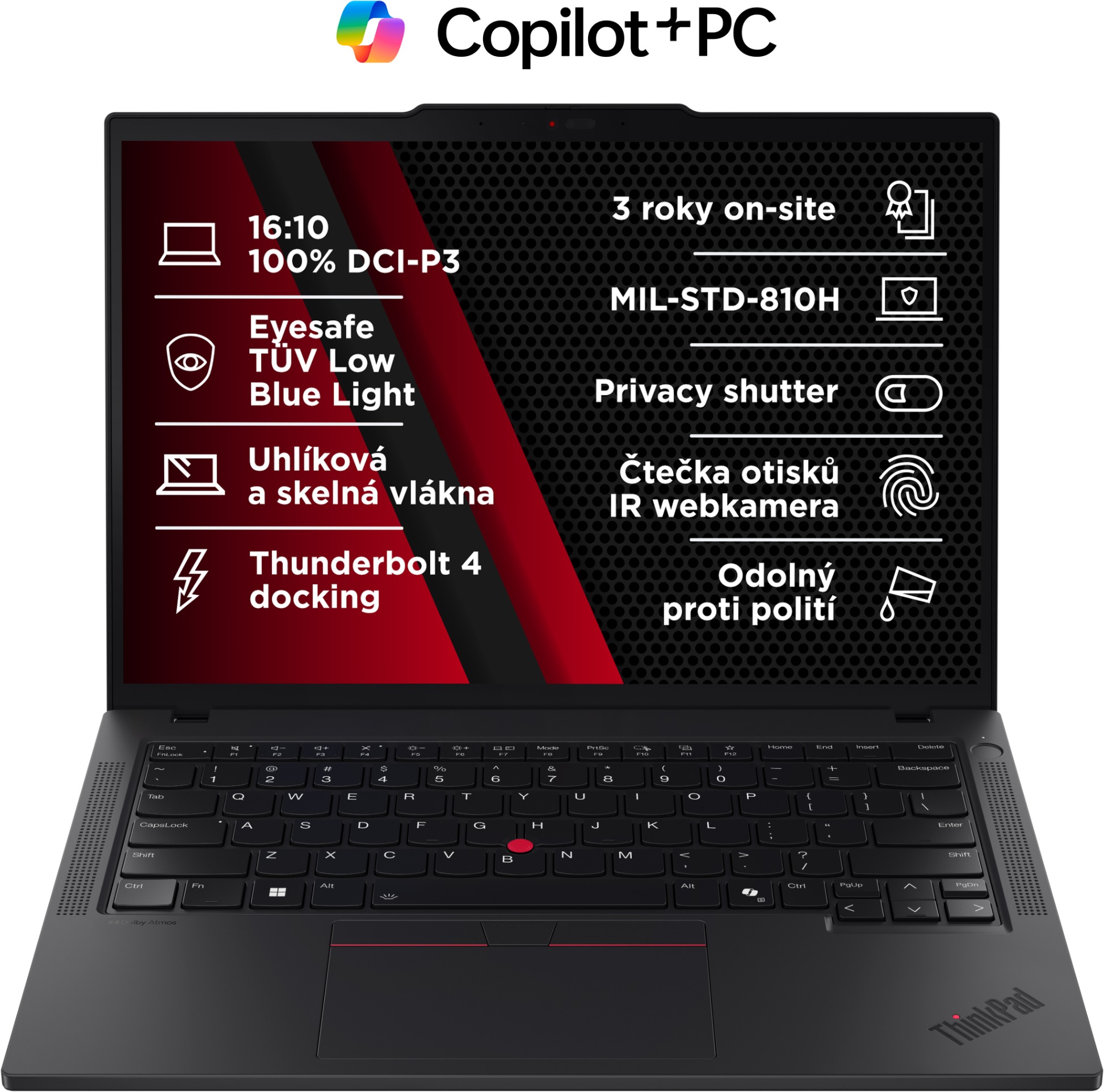 Lenovo ThinkPad P14s Gen 6 Black – výkonný profesionální notebook