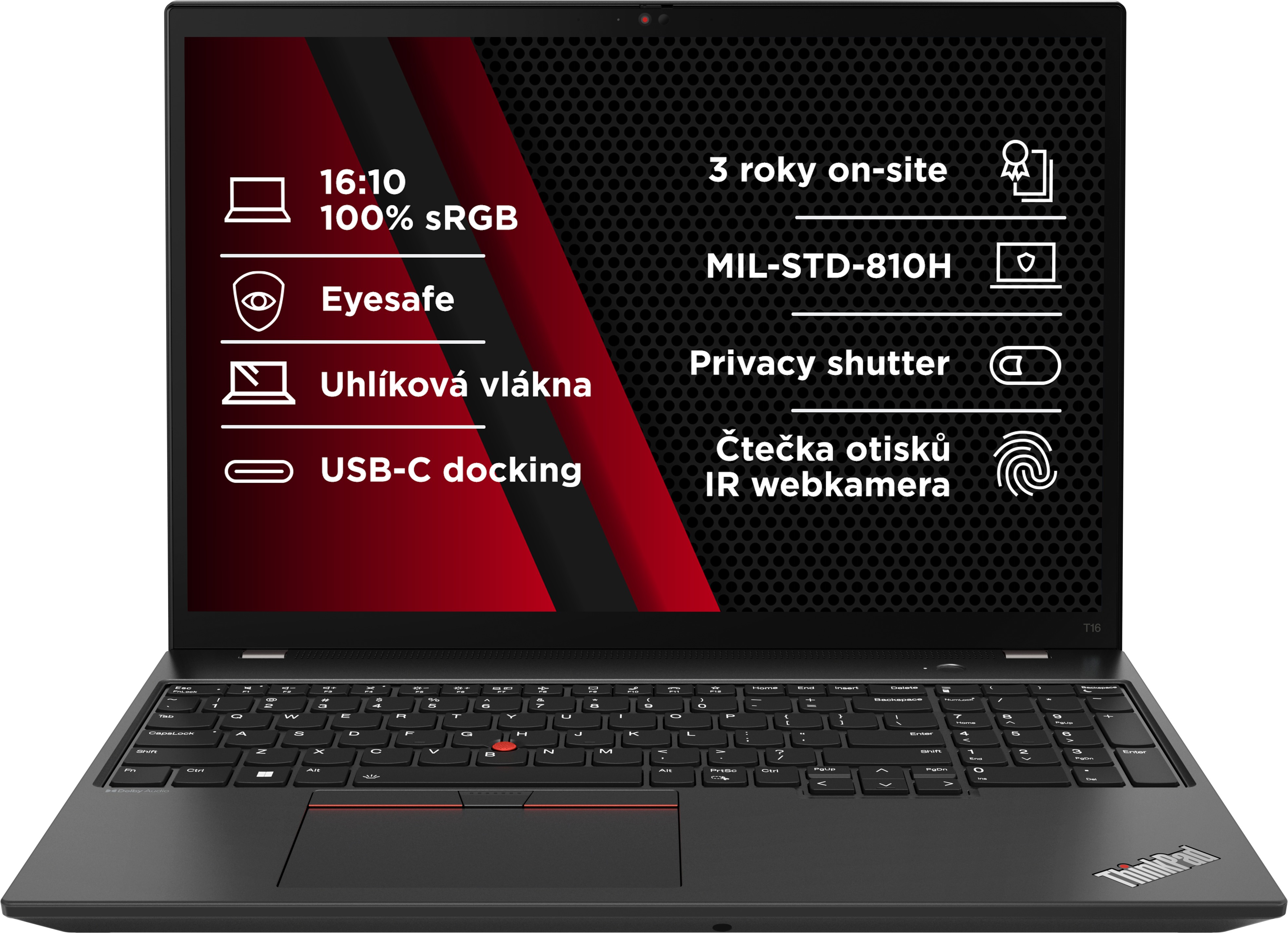 Lenovo ThinkPad T16 Gen 2 Thunder Black