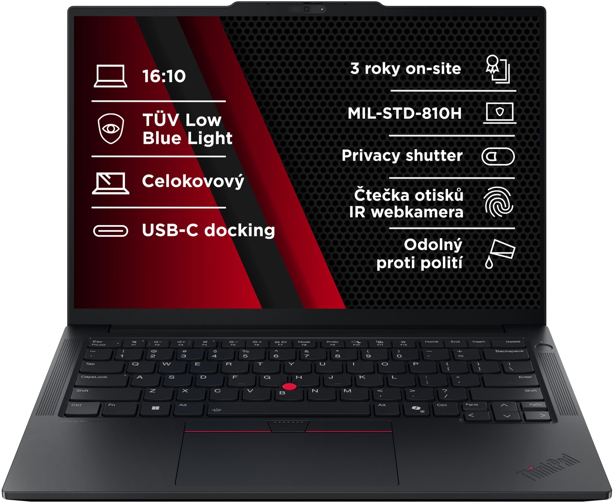 Lenovo ThinkPad E14 Gen 7 Black - profesionální notebook