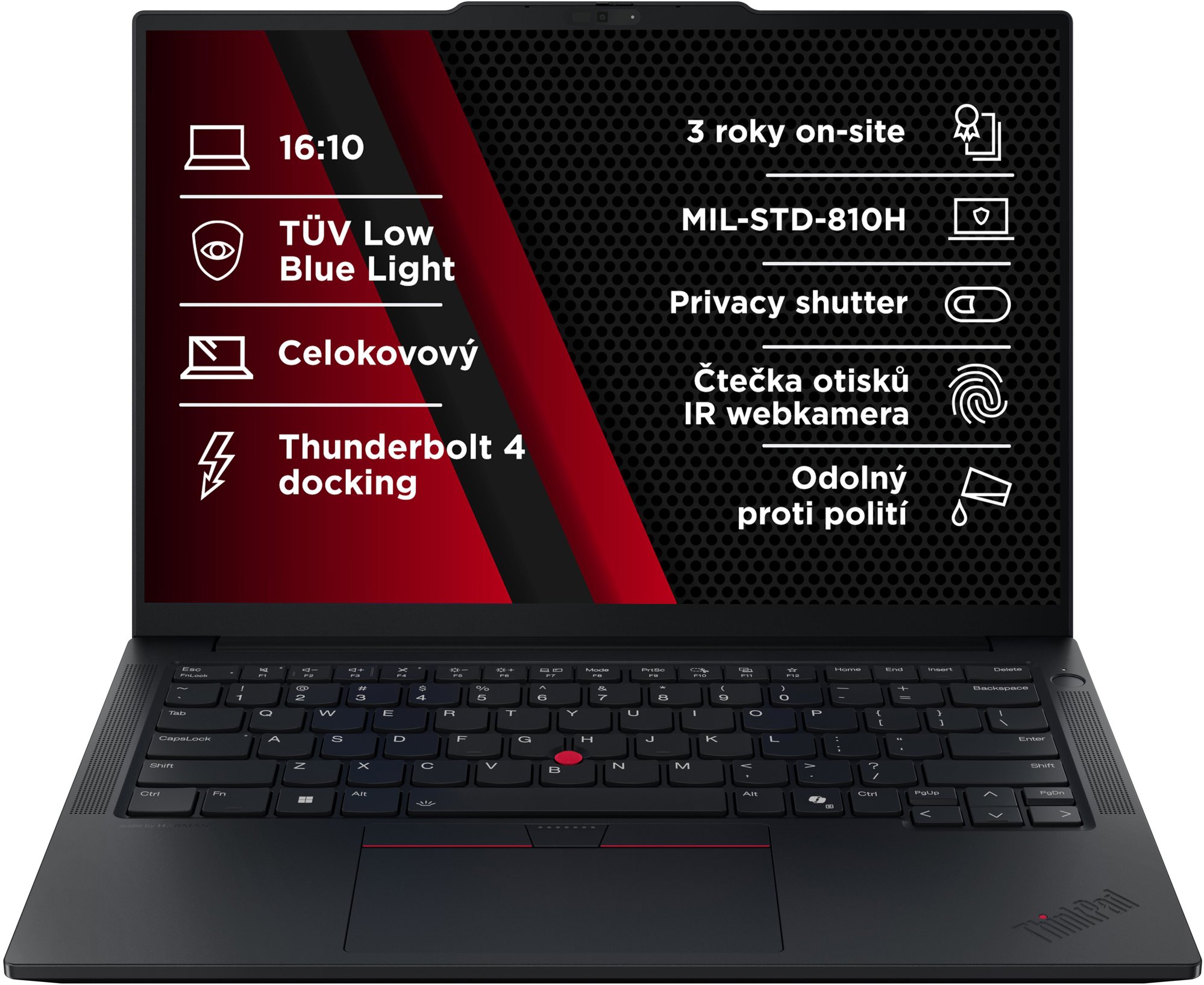 Lenovo ThinkPad E14 Gen 7 Black - profesionální notebook