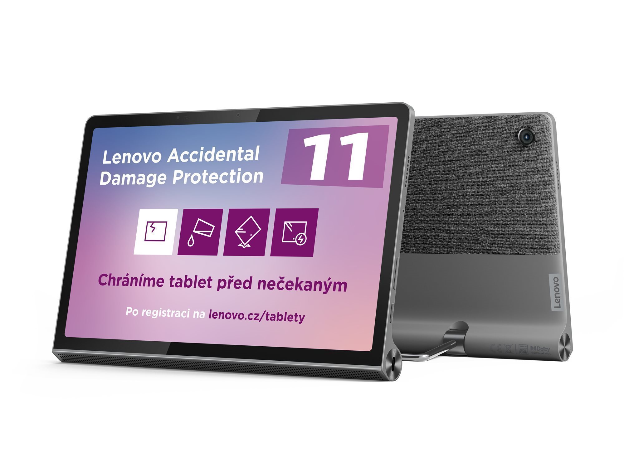 Lenovo Yoga Tab 11 LTE šedý tablet s 8GB RAM a 256GB úložištěm