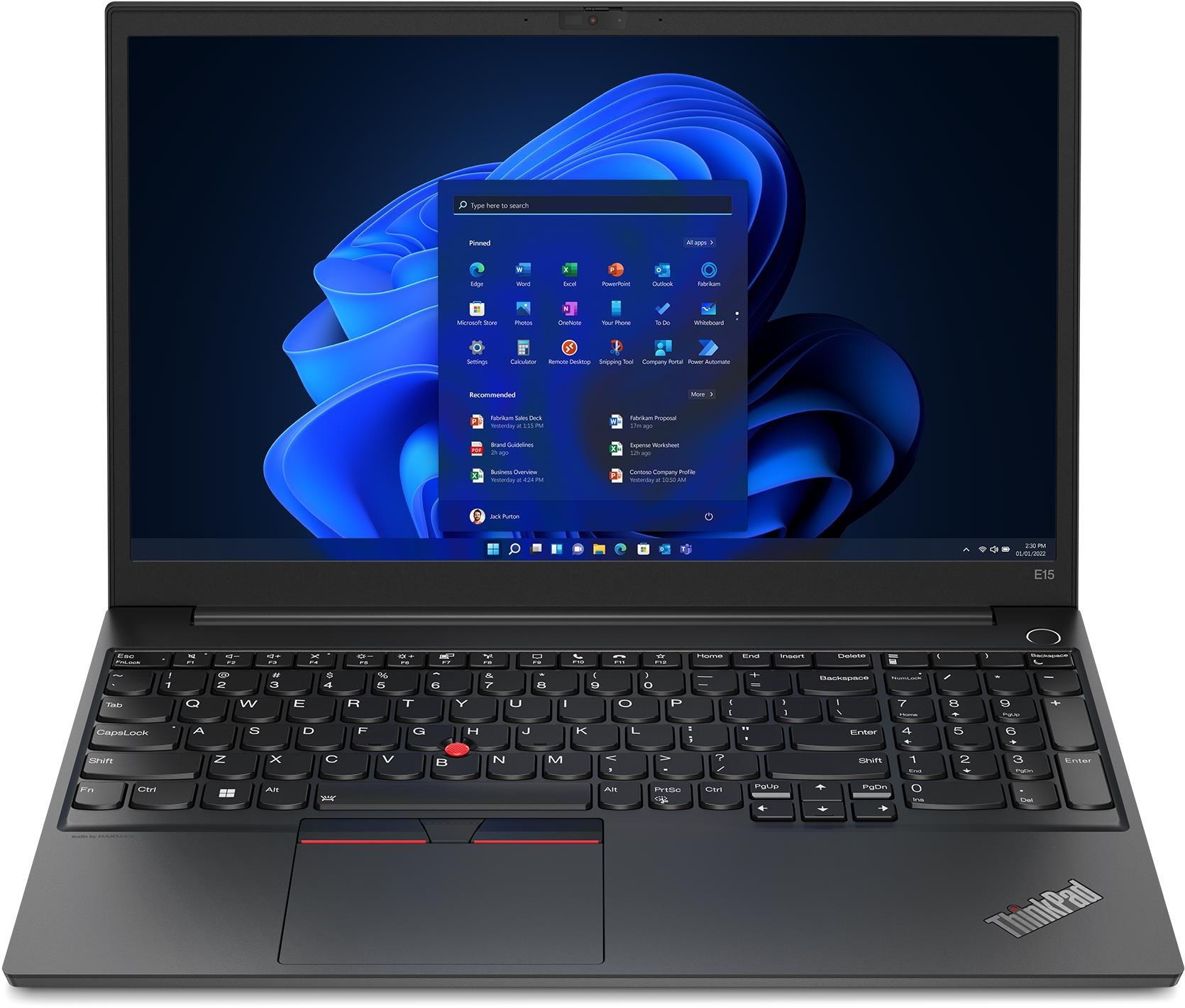 Repasovaný Lenovo ThinkPad E15 Gen 4 Black