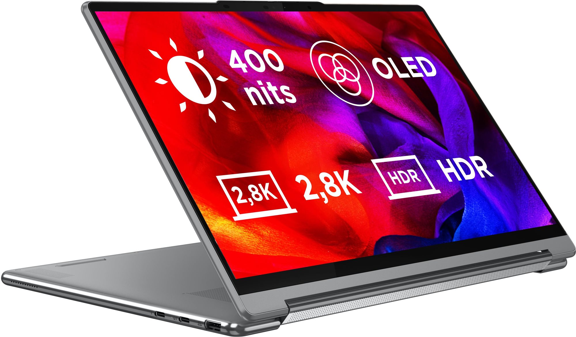 Repasované - Lenovo Yoga 9 14IAP7 Storm Grey celokovový + aktivní stylus Lenovo