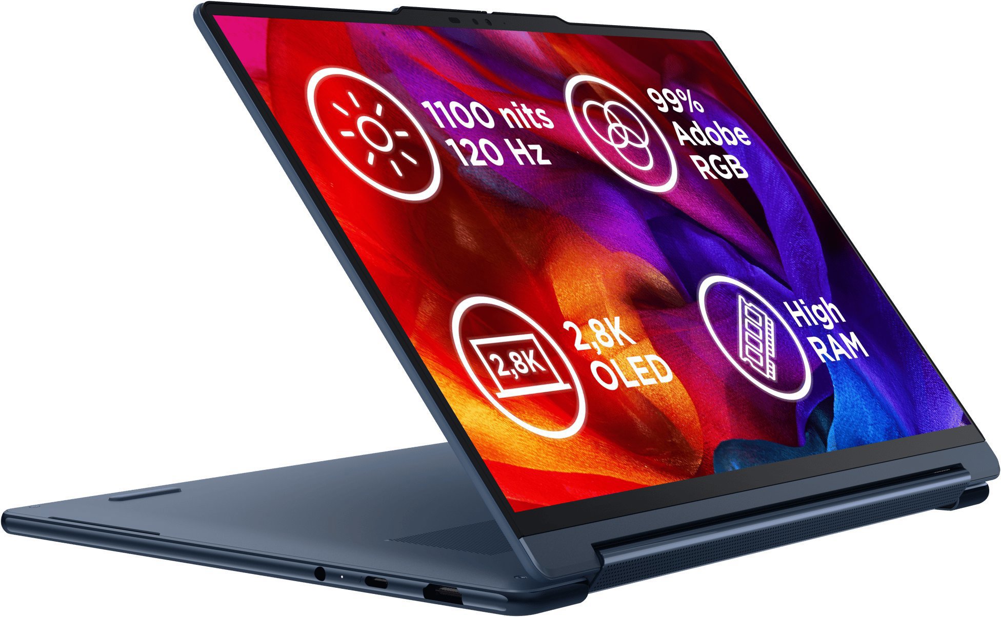 Lenovo Yoga 9 2-in-1 14IPH11 Cosmic Blue celokovový (bez adaptéru)