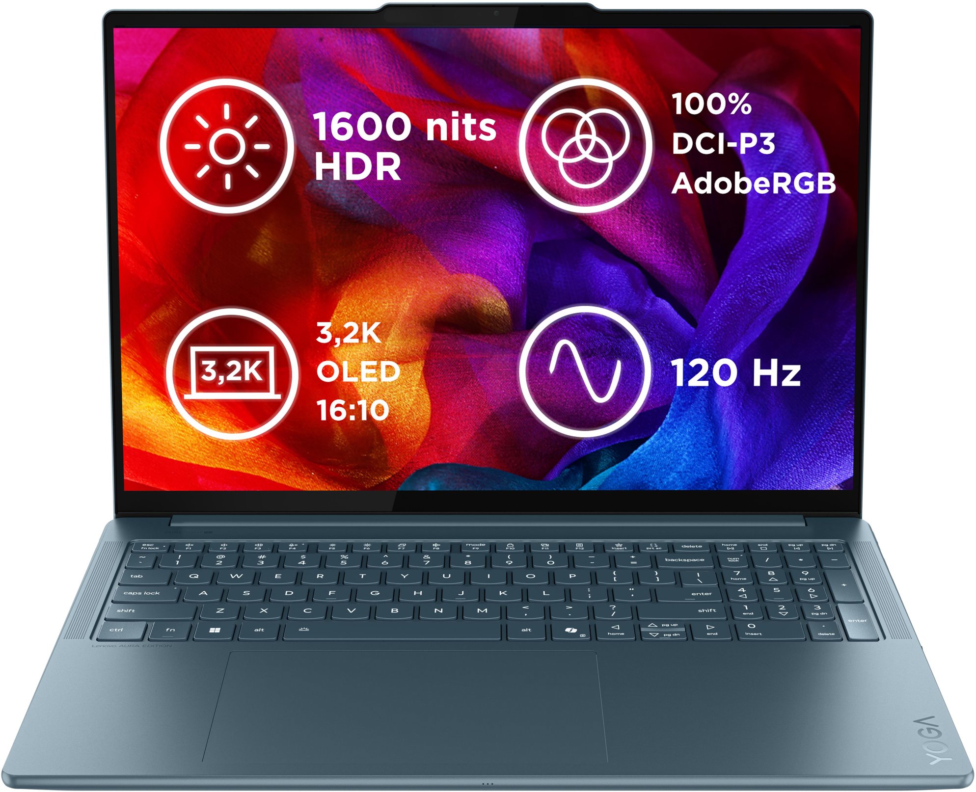 Lenovo Yoga Pro 9 16IAH10 v Tidal Teal