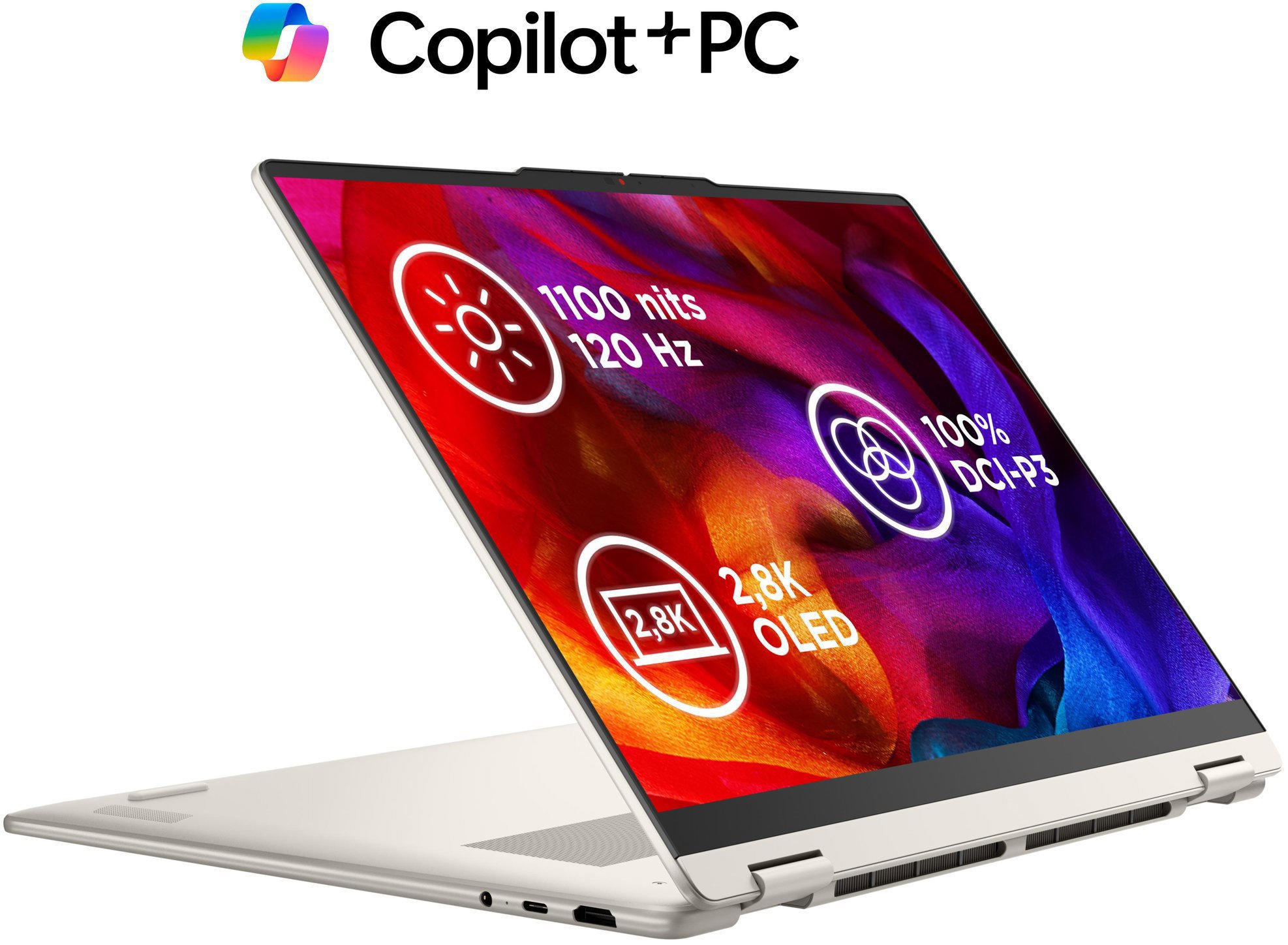 Lenovo Yoga 7 2-in-1 16AGP11 Seashell celokovový (bez adaptéru)