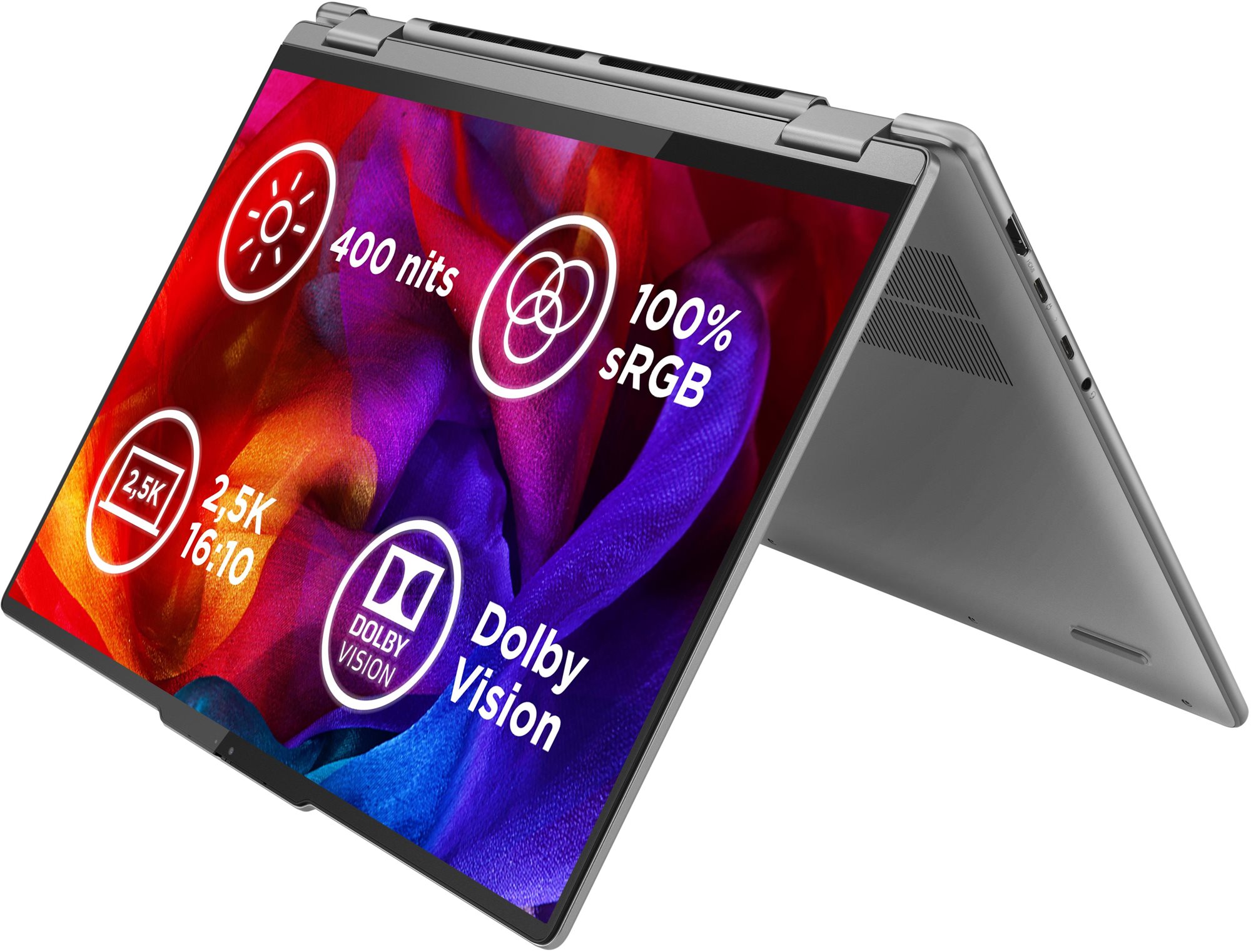 Lenovo Yoga 7 16IRL8 Arctic Grey celokovový + aktivní stylus Lenovo