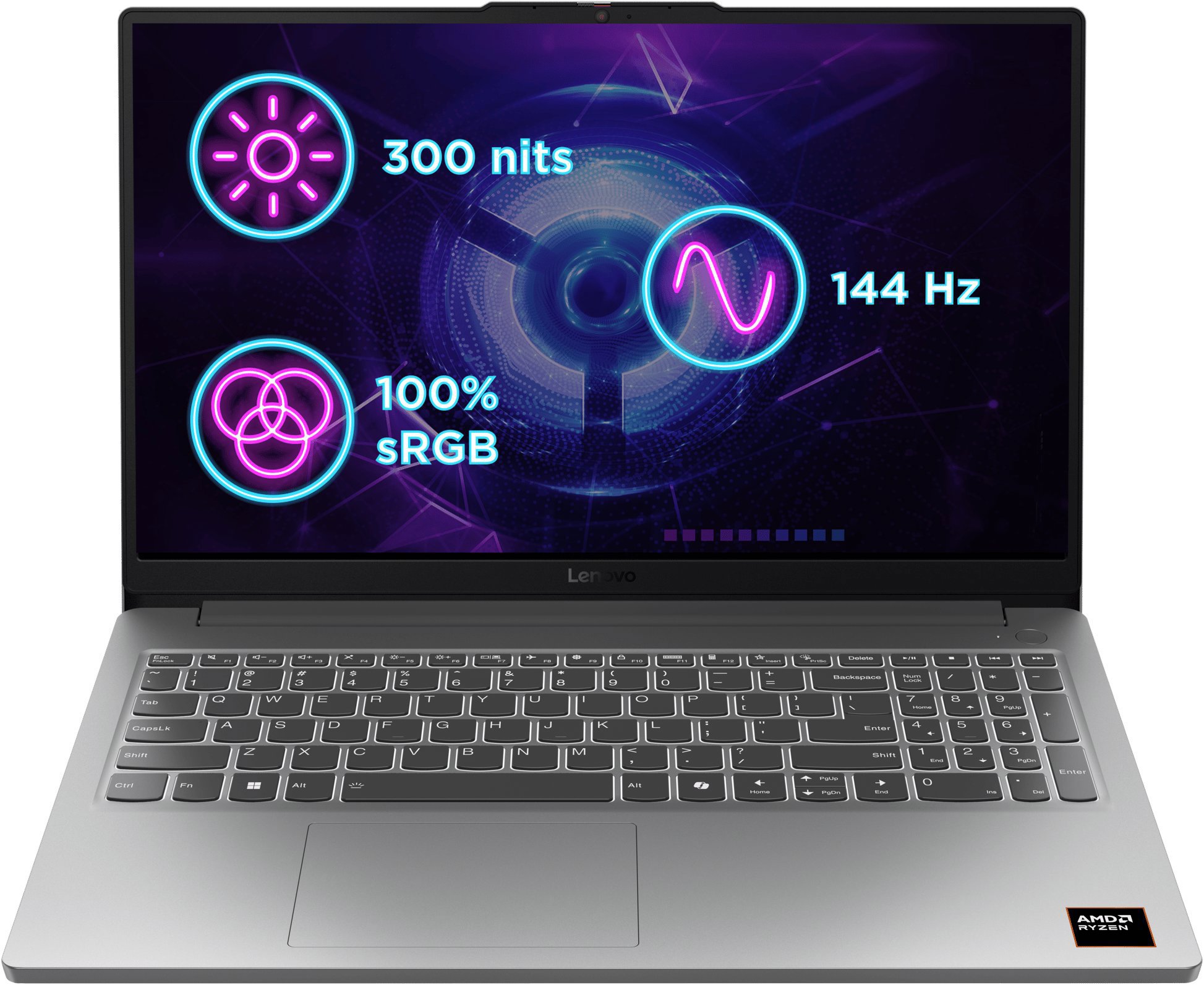 Lenovo LOQ 15ARP10E Luna Grey (bez adaptéru)