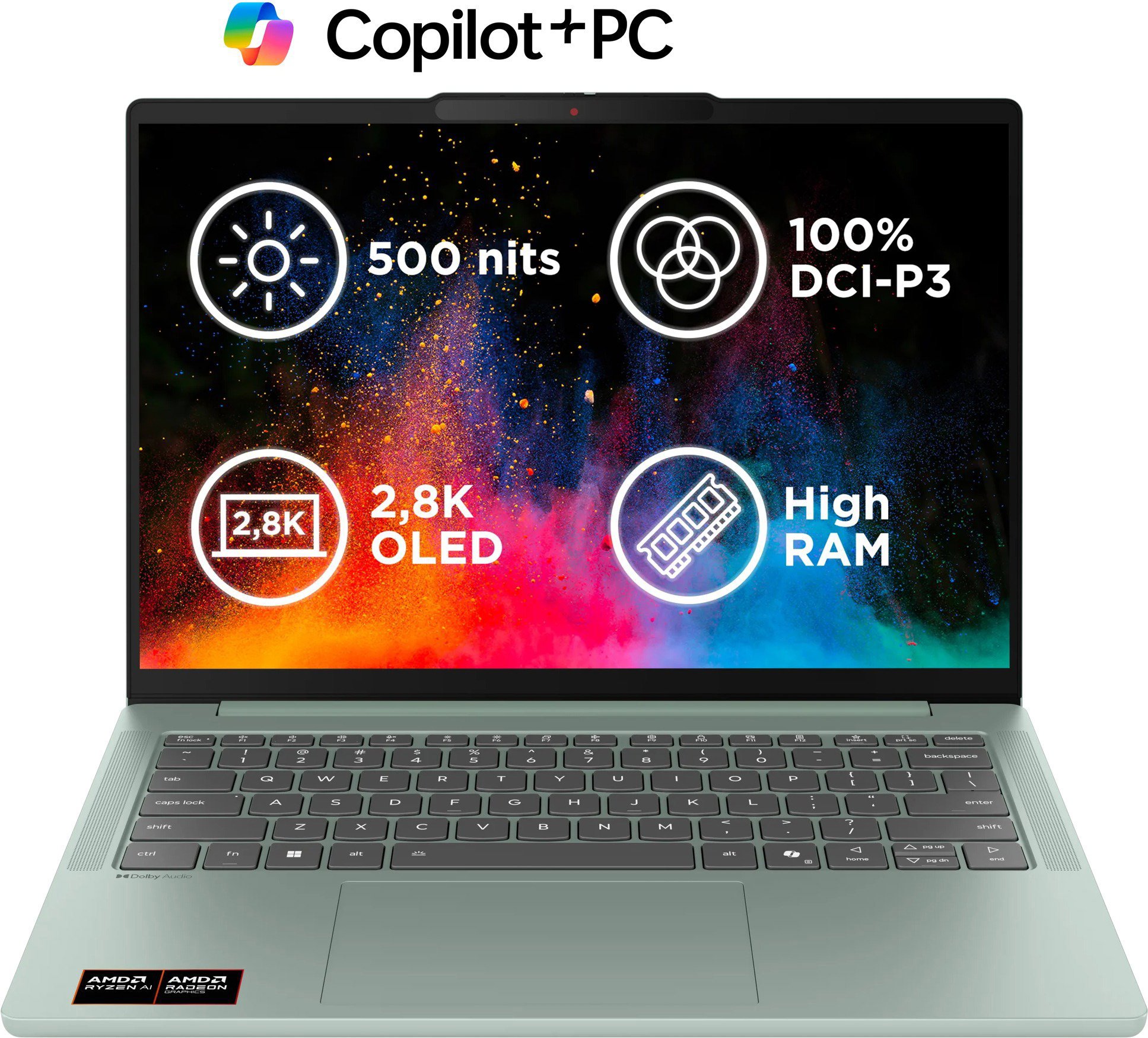 Lenovo IdeaPad Slim 5 14AGP11 Breeze Moss celokovový (bez adaptéru)