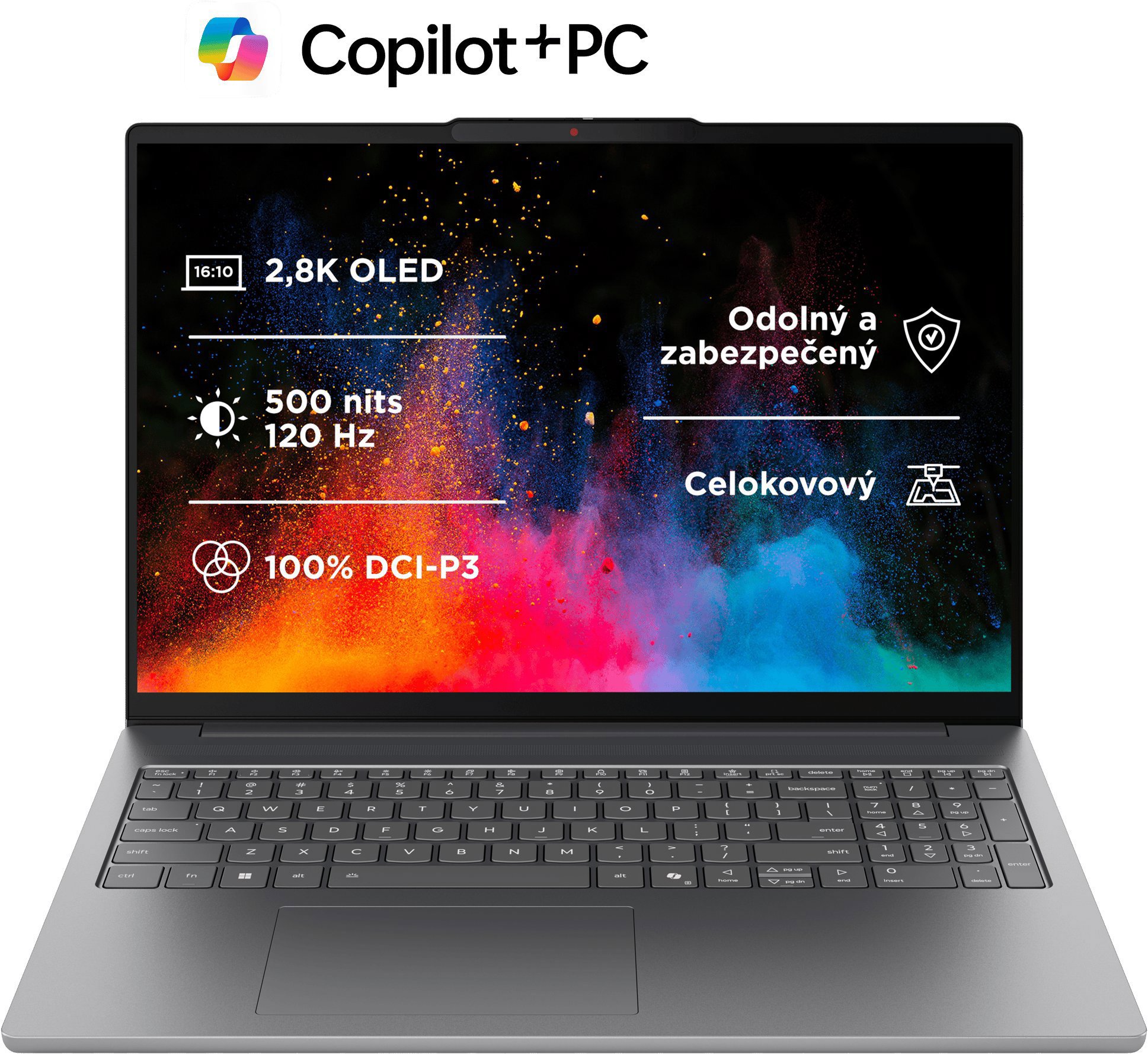 Lenovo IdeaPad Slim 5 16IPH11 Luna Grey celokovový (bez adaptéru)