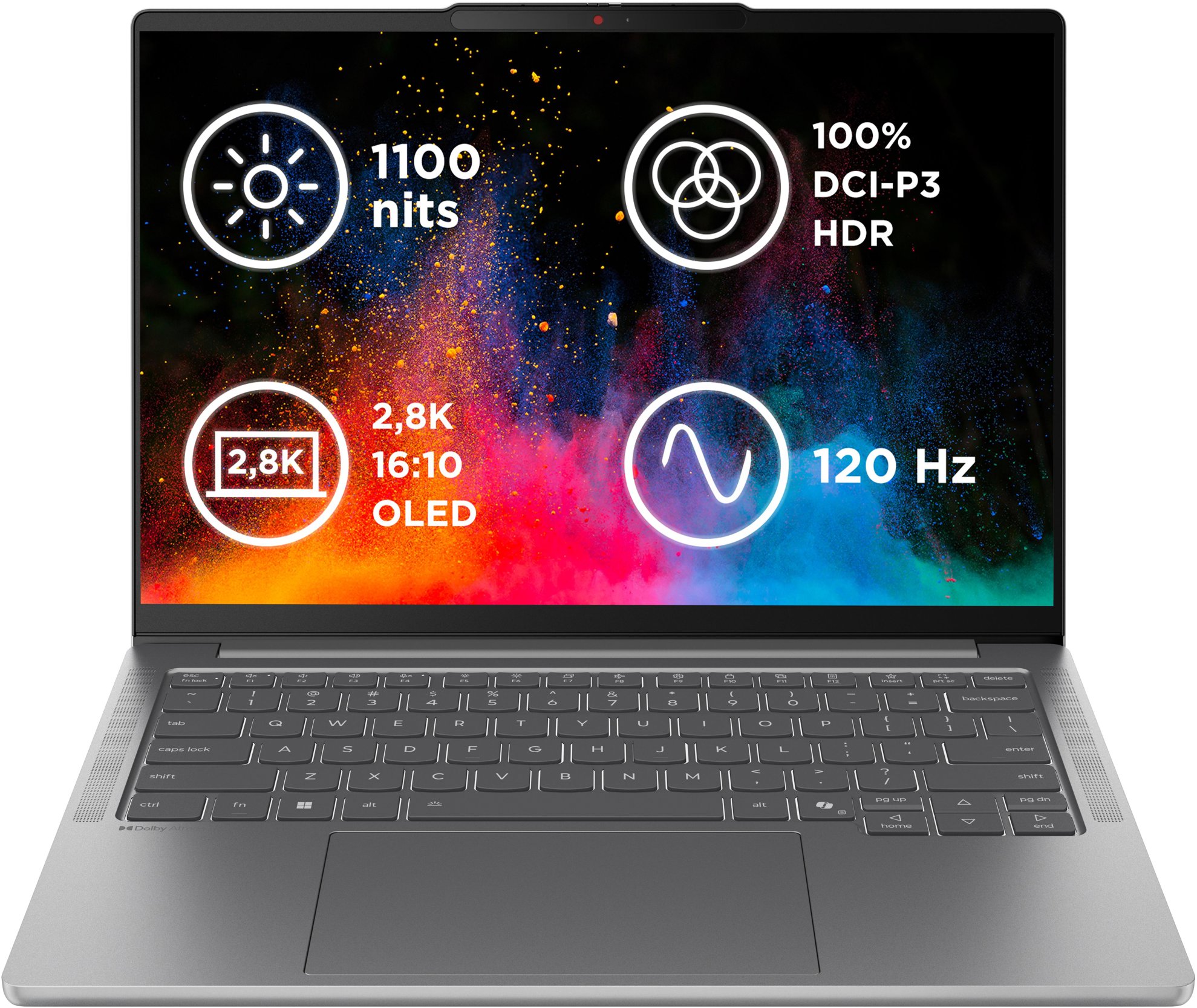 Lenovo IdeaPad Pro 5 14IAH10 Luna Grey celokovový (bez adaptéru)
