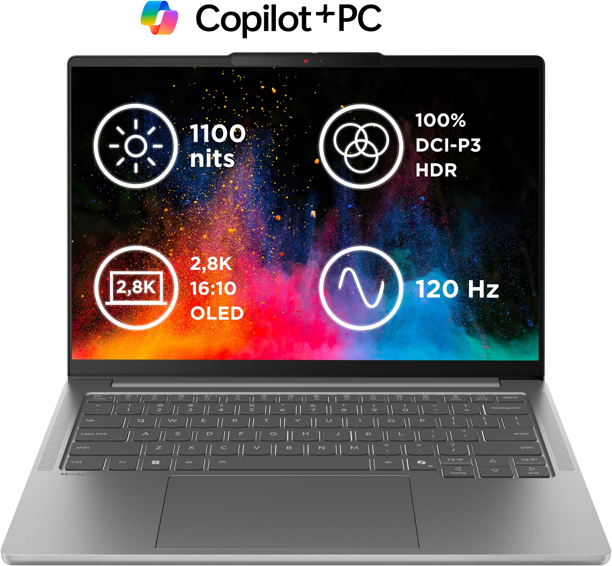 Lenovo IdeaPad Pro 5 14AKP10 Luna Grey celokovový (bez adaptéru)