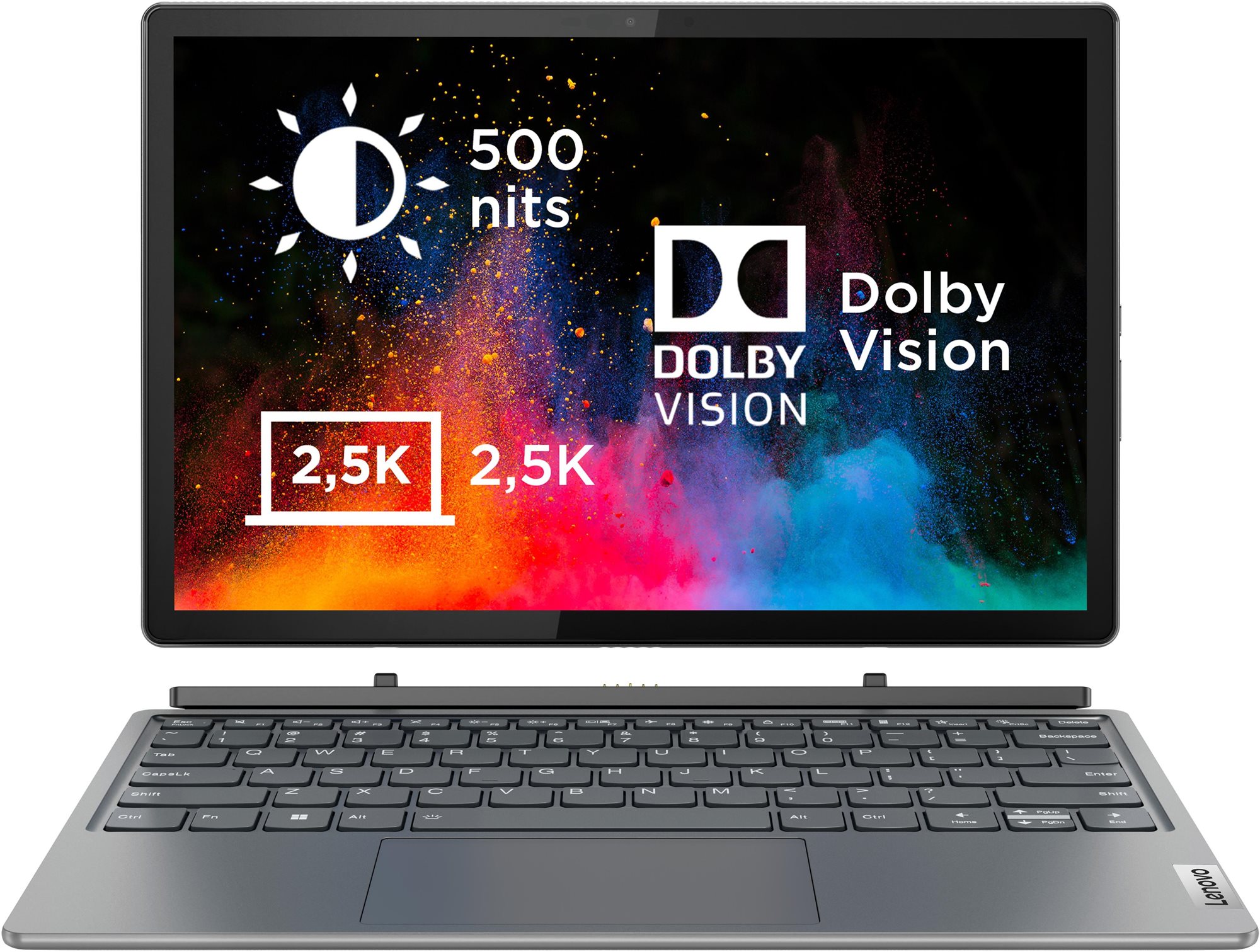 Lenovo IdeaPad Duet 5 12IAU7 Storm Grey + aktivní stylus Lenovo
