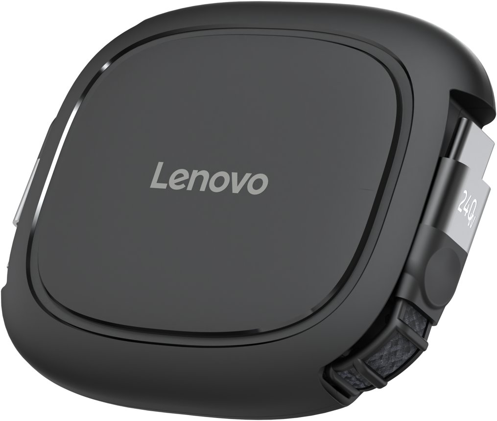 Lenovo 240W USB-C Retractable Cable (Black)