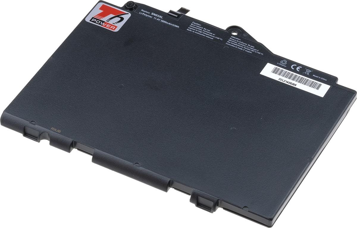 T6 Power pro Hewlett Packard 800514-001, Li-Poly, 11,4 V, 3800 mAh (43 Wh), černá
