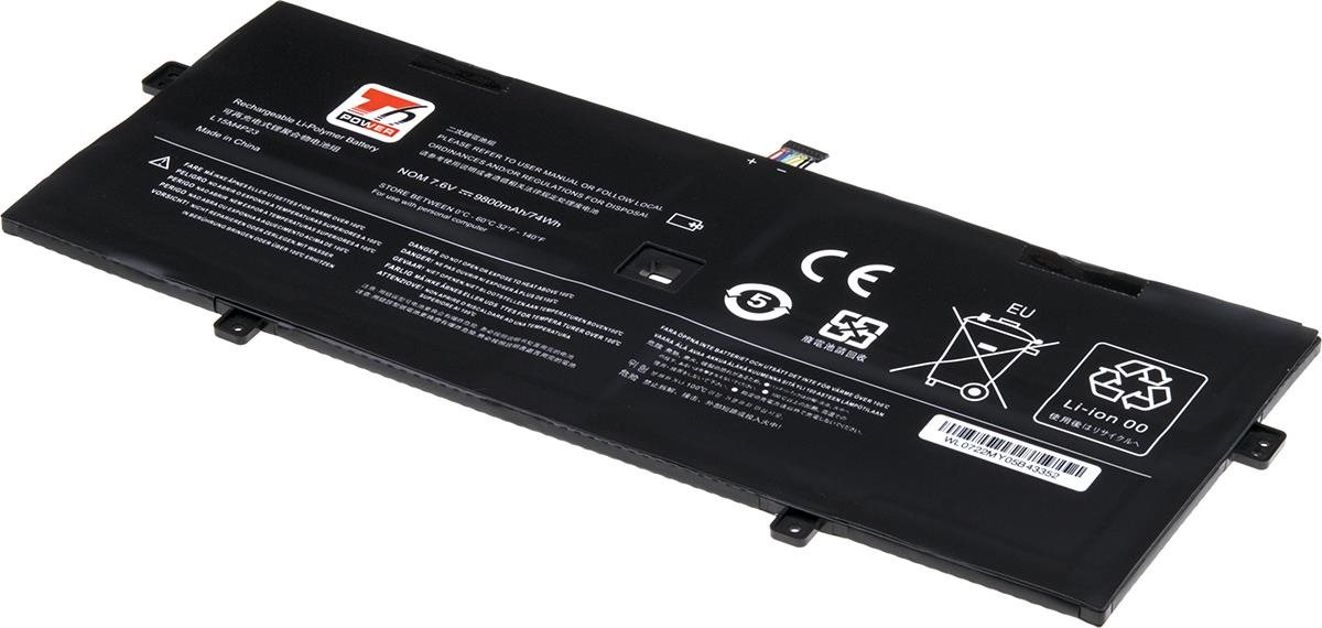 T6 Power pro Lenovo 5B10L22508, Li-Poly, 9800 mAh (74 Wh), 7,6 V