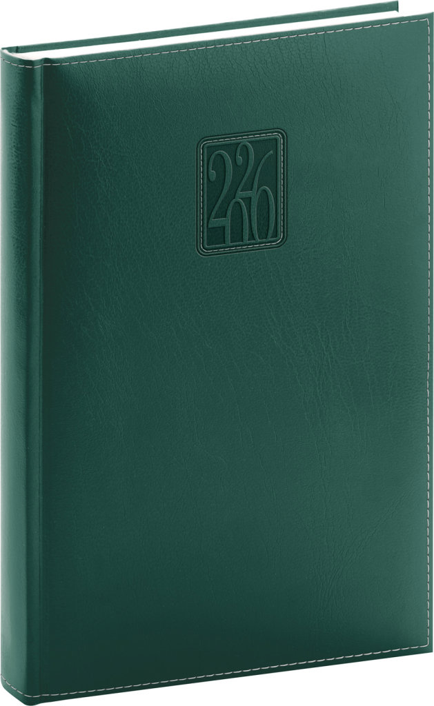 NOTIQUE Panama 2026 denní, zelený, 15 x 21 cm