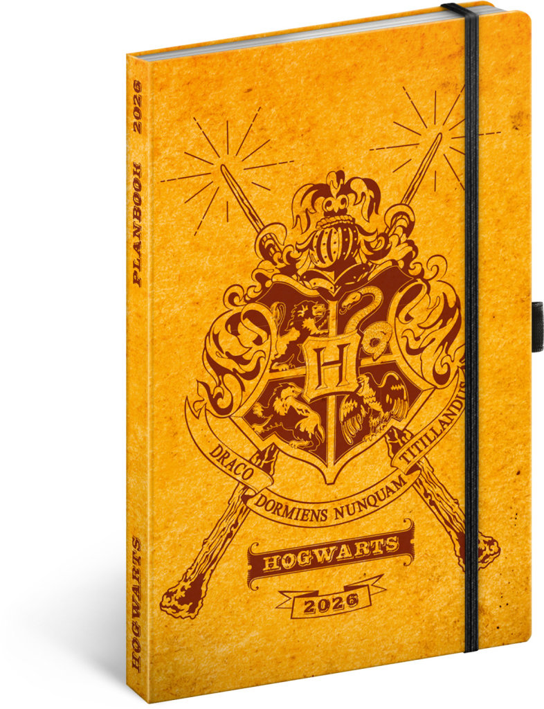 NOTIQUE Planbook diář/notes Harry Potter – Bradavice 2026