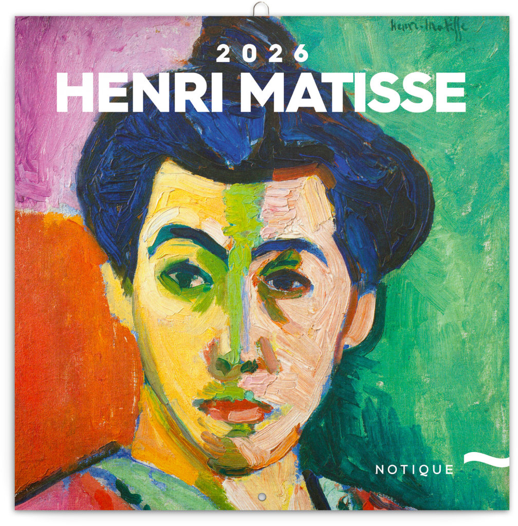 NOTIQUE Henri Matisse 2026 poznámkový, 30 x 30 cm