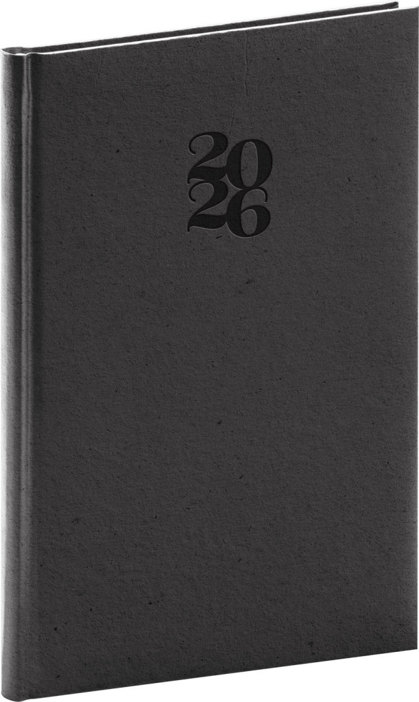 NOTIQUE Essenza 2026 týdenní, káva, 15 x 21 cm