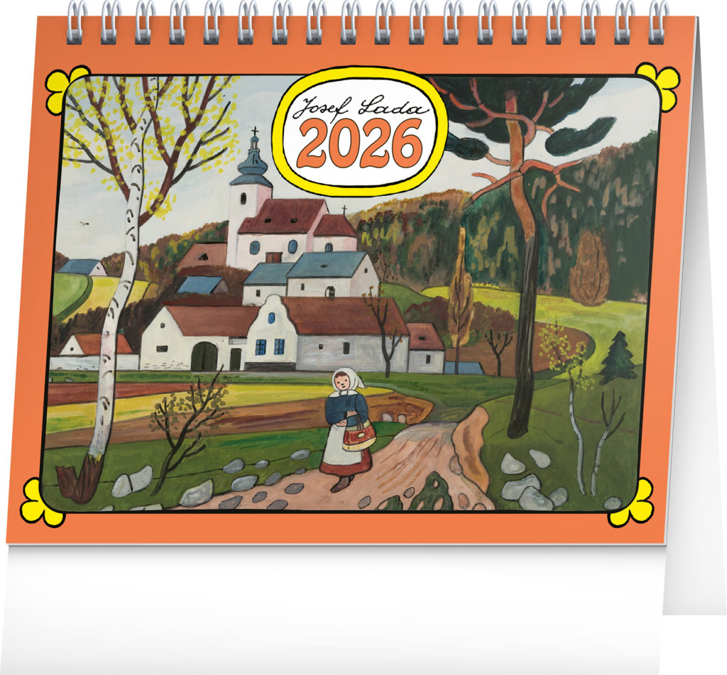 Notique Josef Lada 2026 - 16,5 x 13 cm