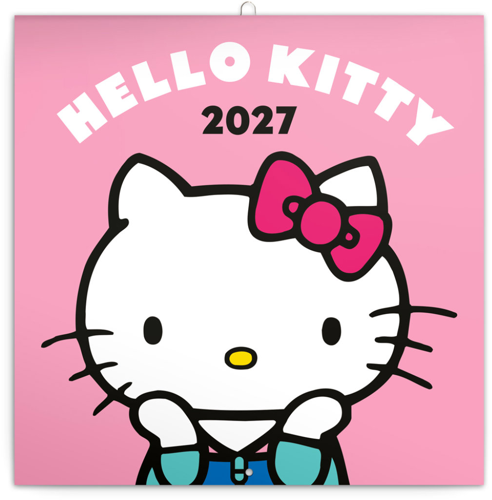 NOTIQUE poznámkový Hello Kitty 2027, 30 × 30 cm