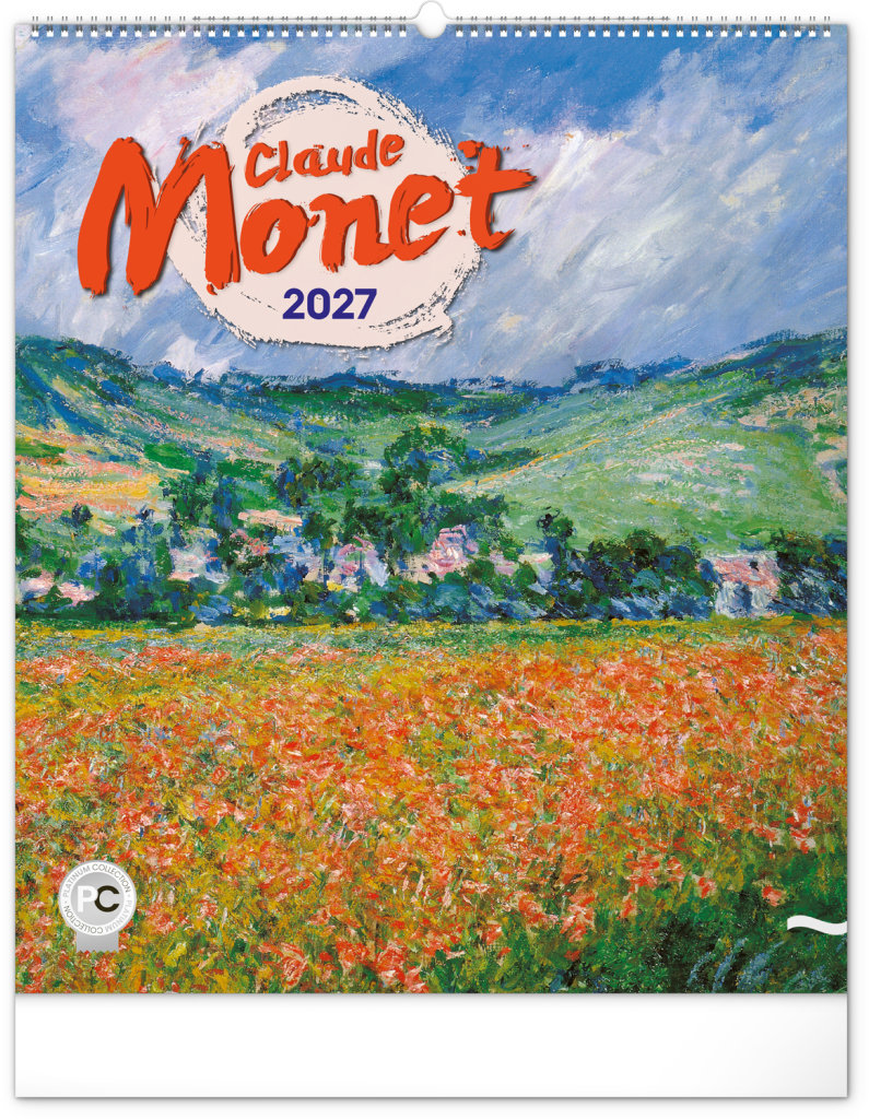 NOTIQUE Claude Monet 2027, 48 × 56 cm