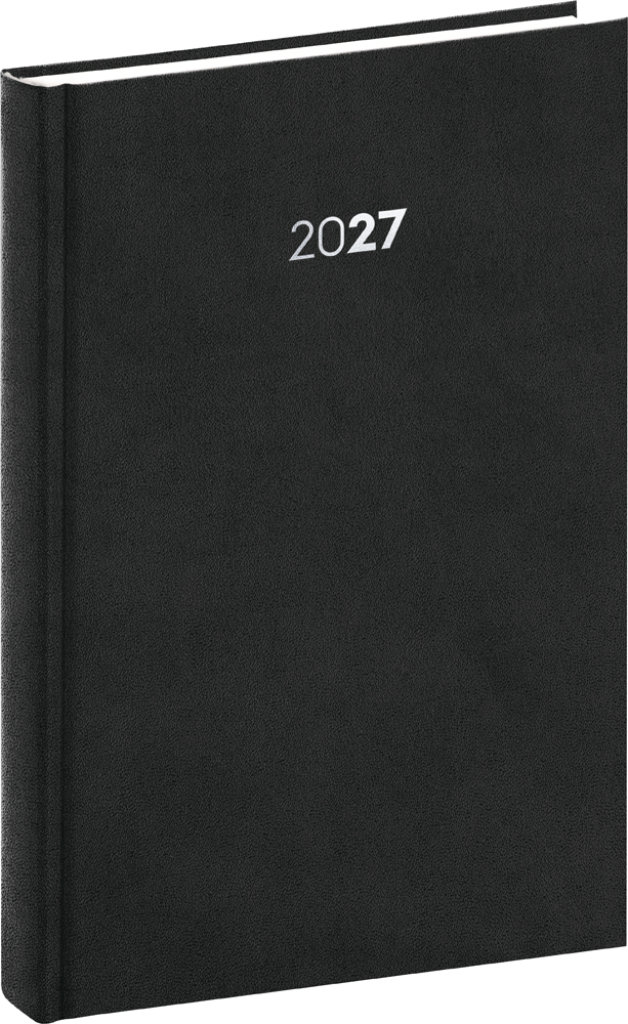NOTIQUE denní Balakon 2027, černý, 15 × 21 cm