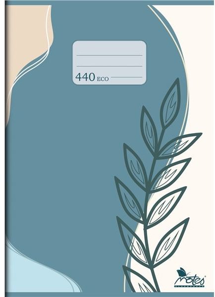 NOTES 440 Economy, A4, čistý, 40 listů - balení 2 ks