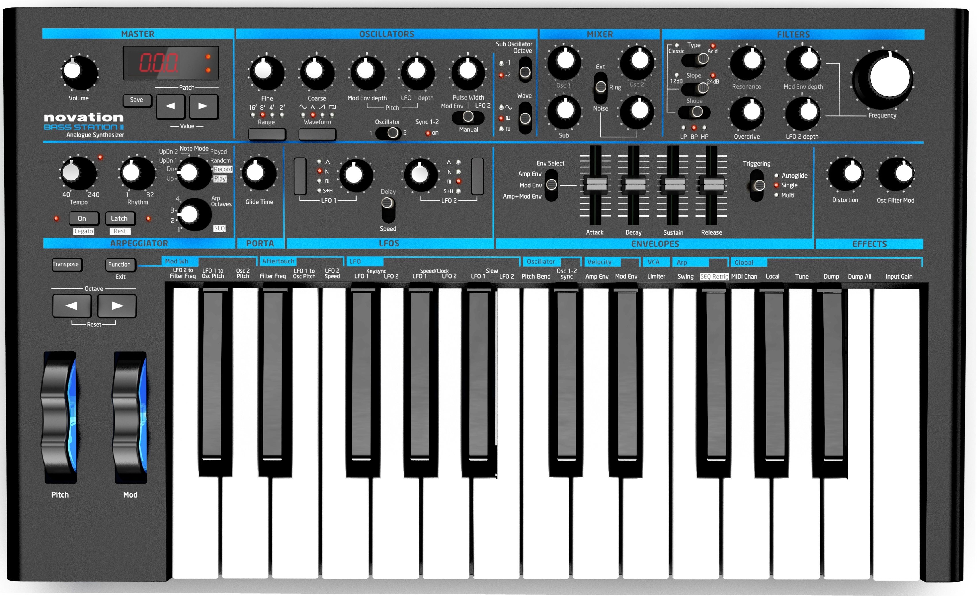 NOVATION Bass Station II