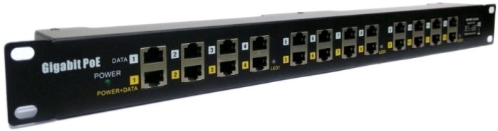 Injektor POE-PAN12-GB pro napájení síťových zařízení