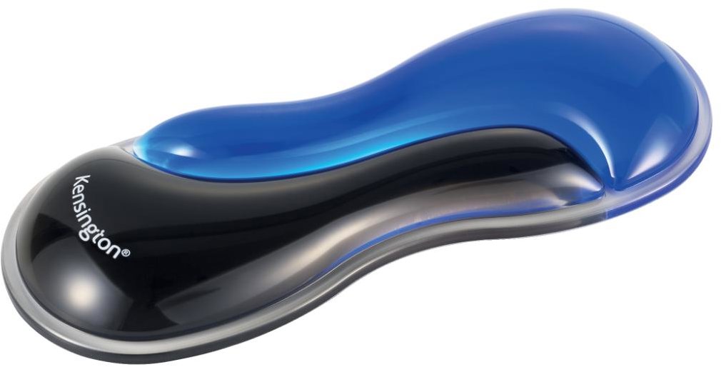 Kensington Slim Duo Gel pod zápěstí, modrá/černá