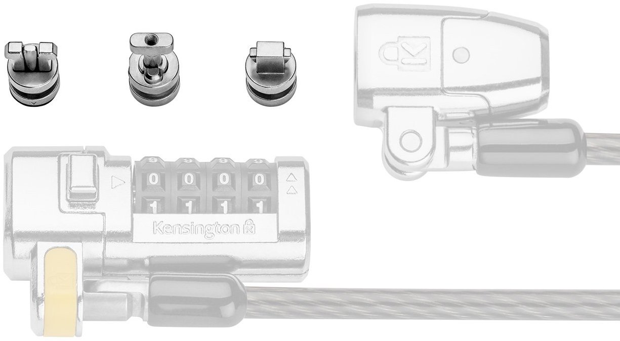 Kensington ClickSafe 3 v 1 kotevní sada pro T-Bar, Wedge, Nano Slots
