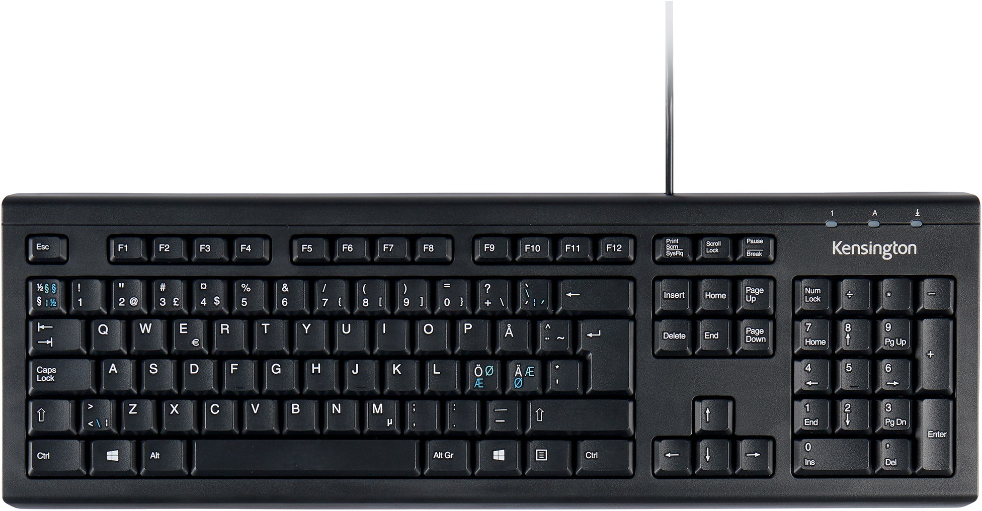 Kensington ValueKeyboard černá - CZ