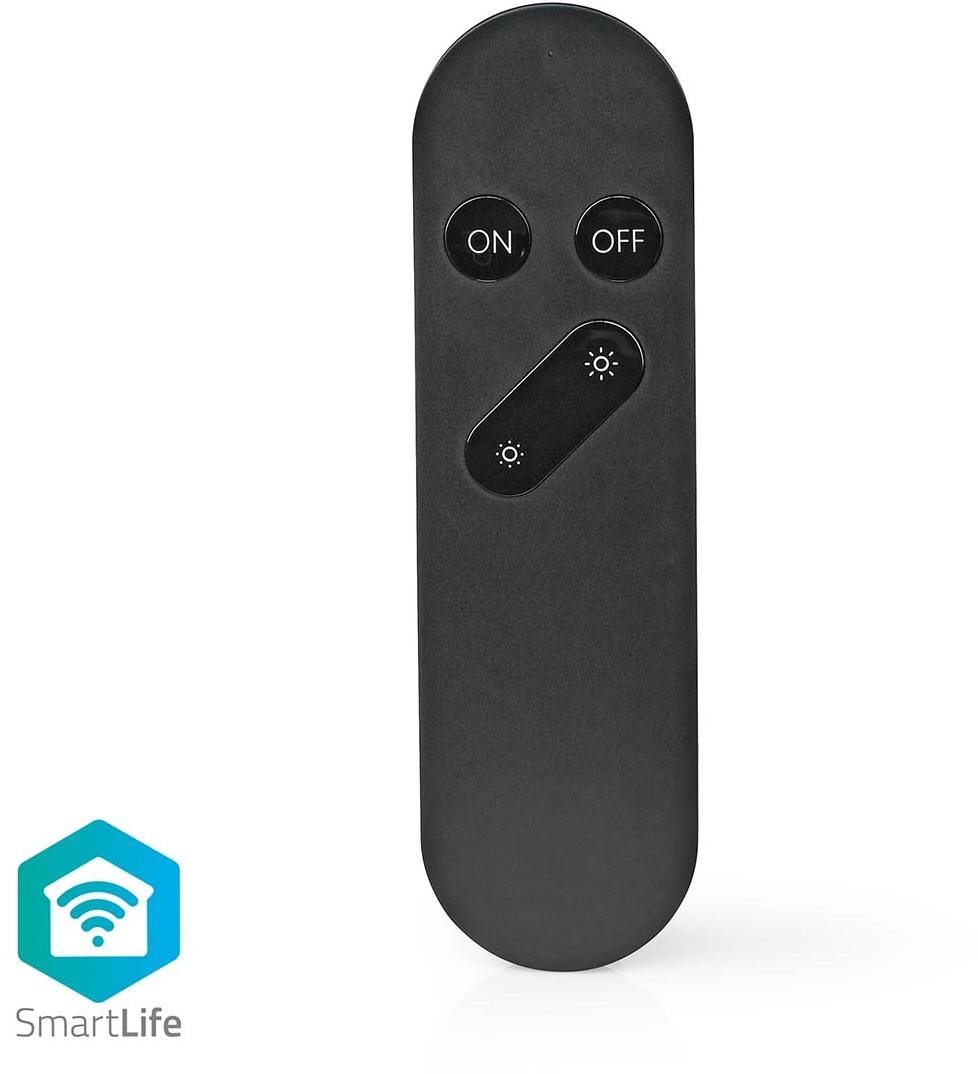 Nedis chytré dálkové ovládání/ pouze pro žárovky Nedis WIFILRxxxx/ 4 tlačítka/ Android/ iOS/ černé
