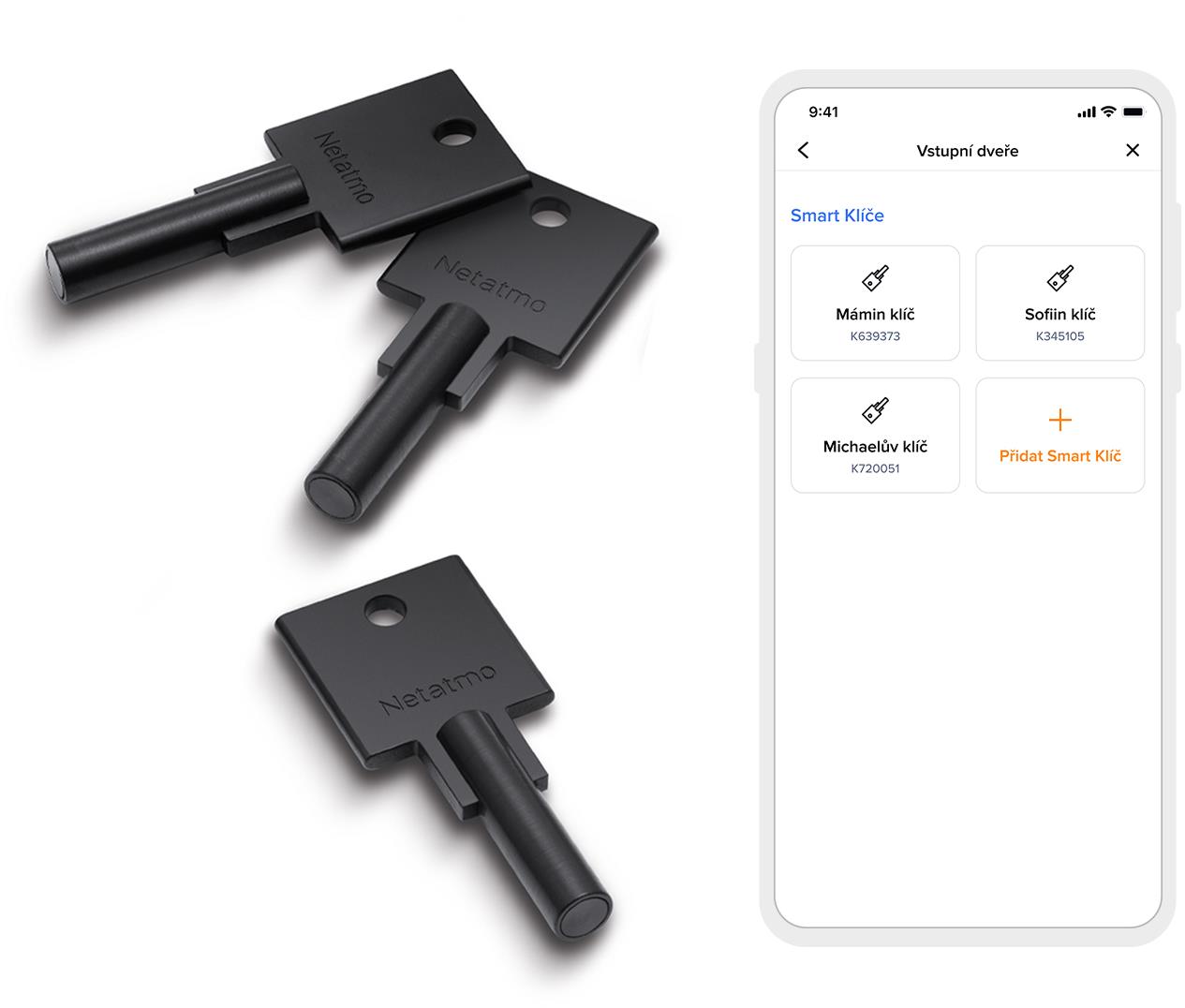 Netatmo Doorlock kit 3 keys