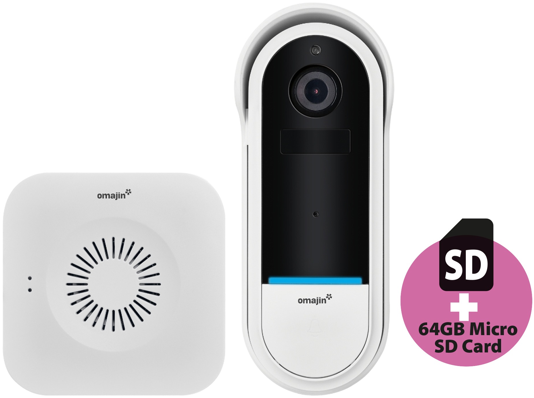 Omajin by Netatmo OVD-01-EU Bezdrátový videozvonek