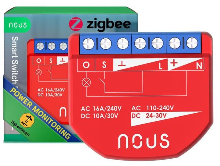 Nous B2Z ZigBee Smart spínací modul