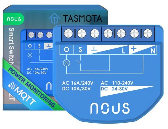Nous B2T WiFi Tasmota spínací modul