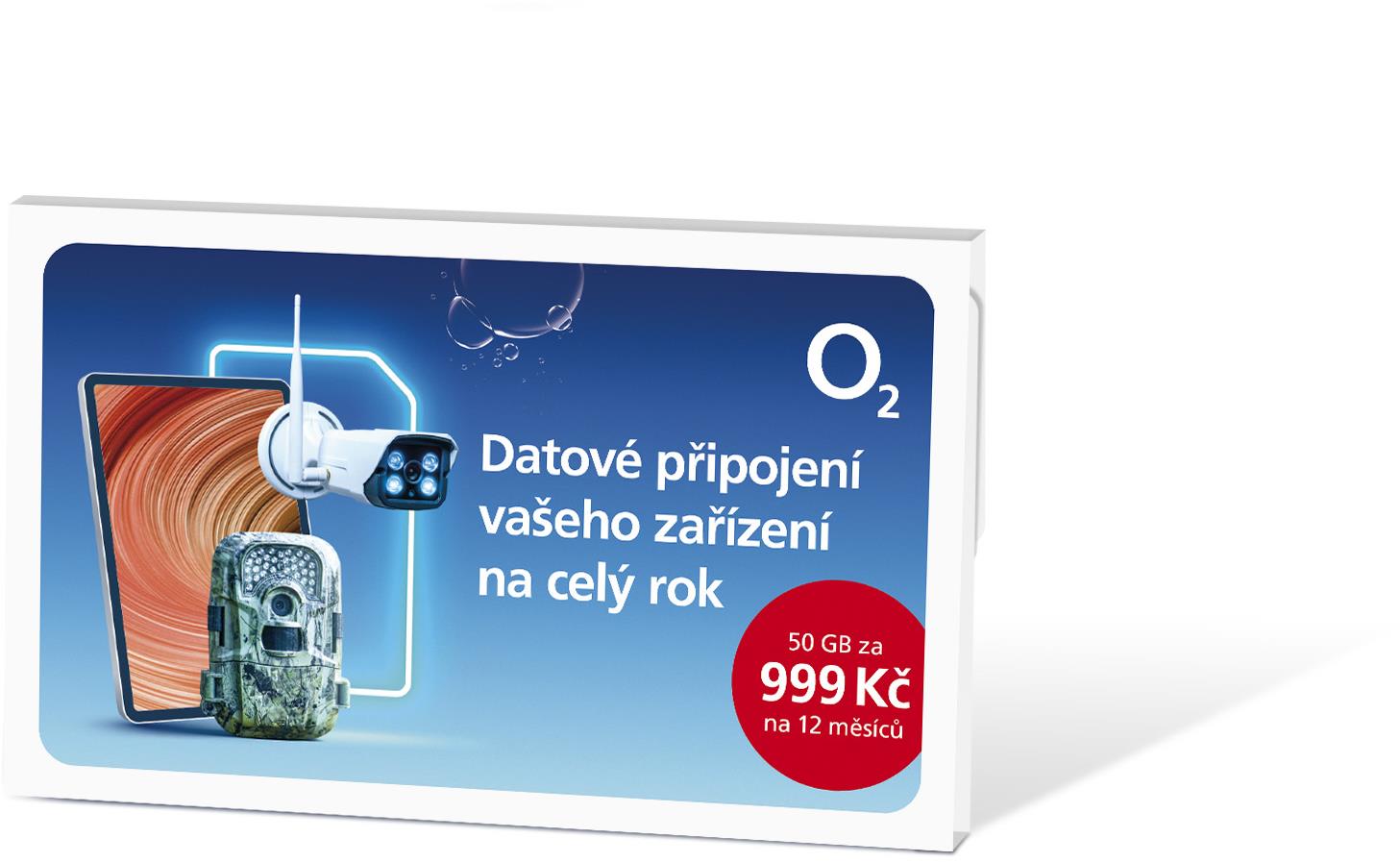O2 Roční datové připojení 50GB