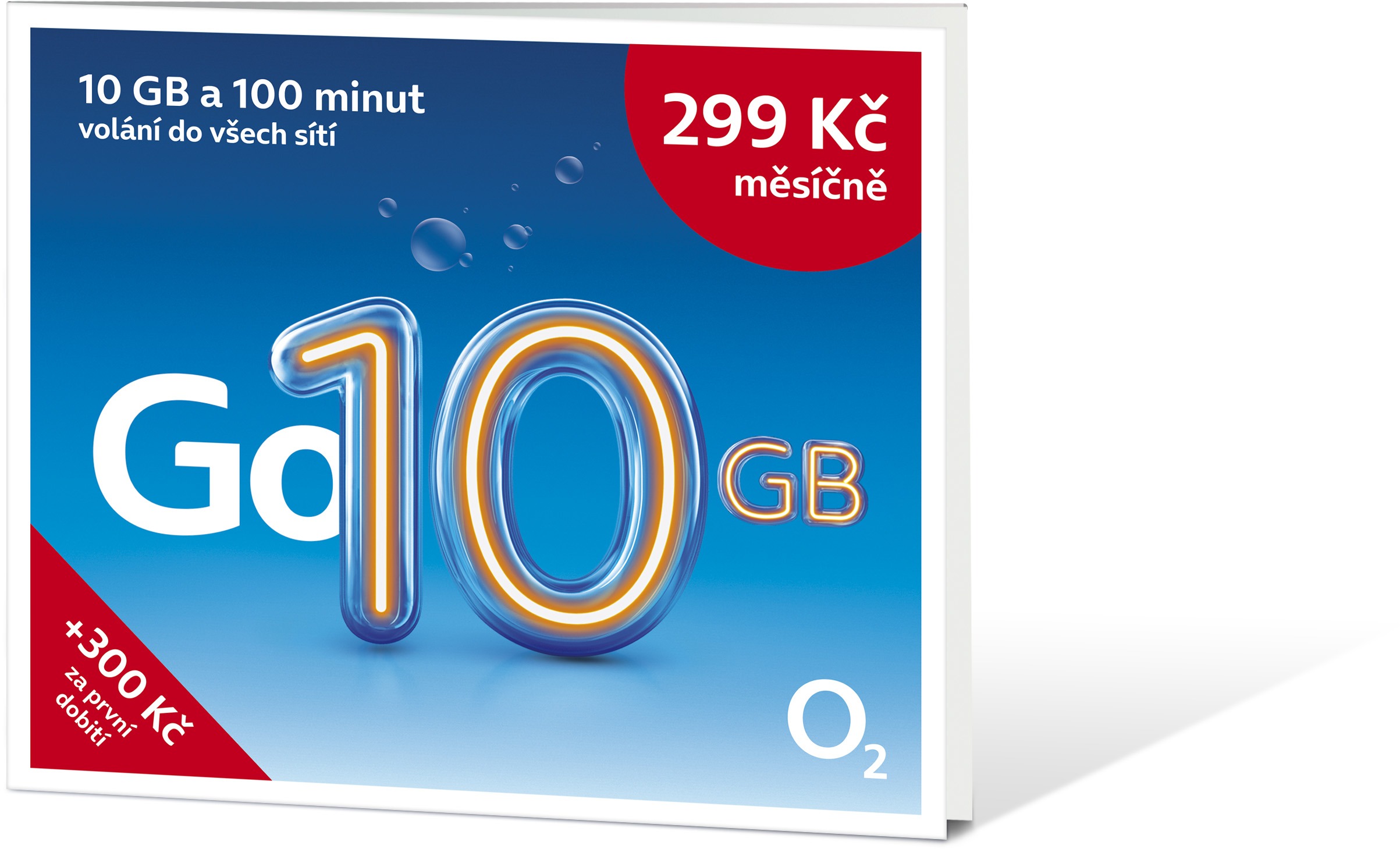 O2 Předplacená karta Go 10 GB